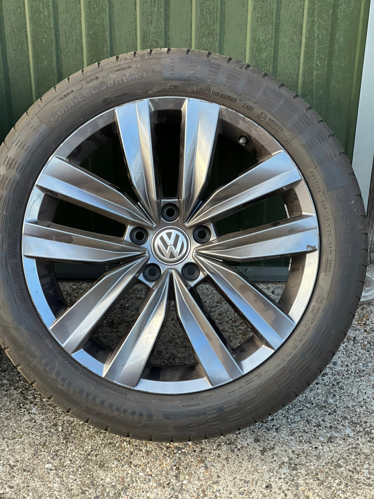 18” VW Passat / Arteon Almere velgen 5x112 met zomerbanden, Auto-onderdelen, Banden en Velgen, Ophalen, 18 inch, Banden en Velgen