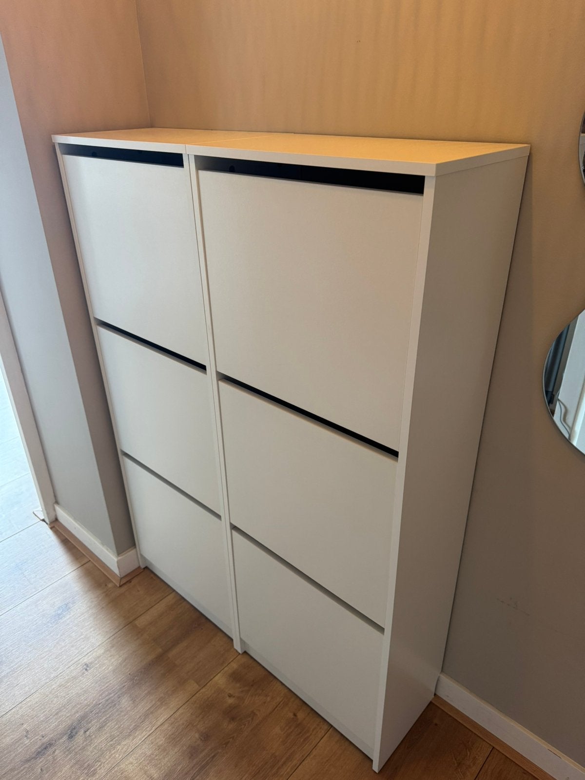 2x ikea bissa schoenenkast, Ophalen, Zo goed als nieuw