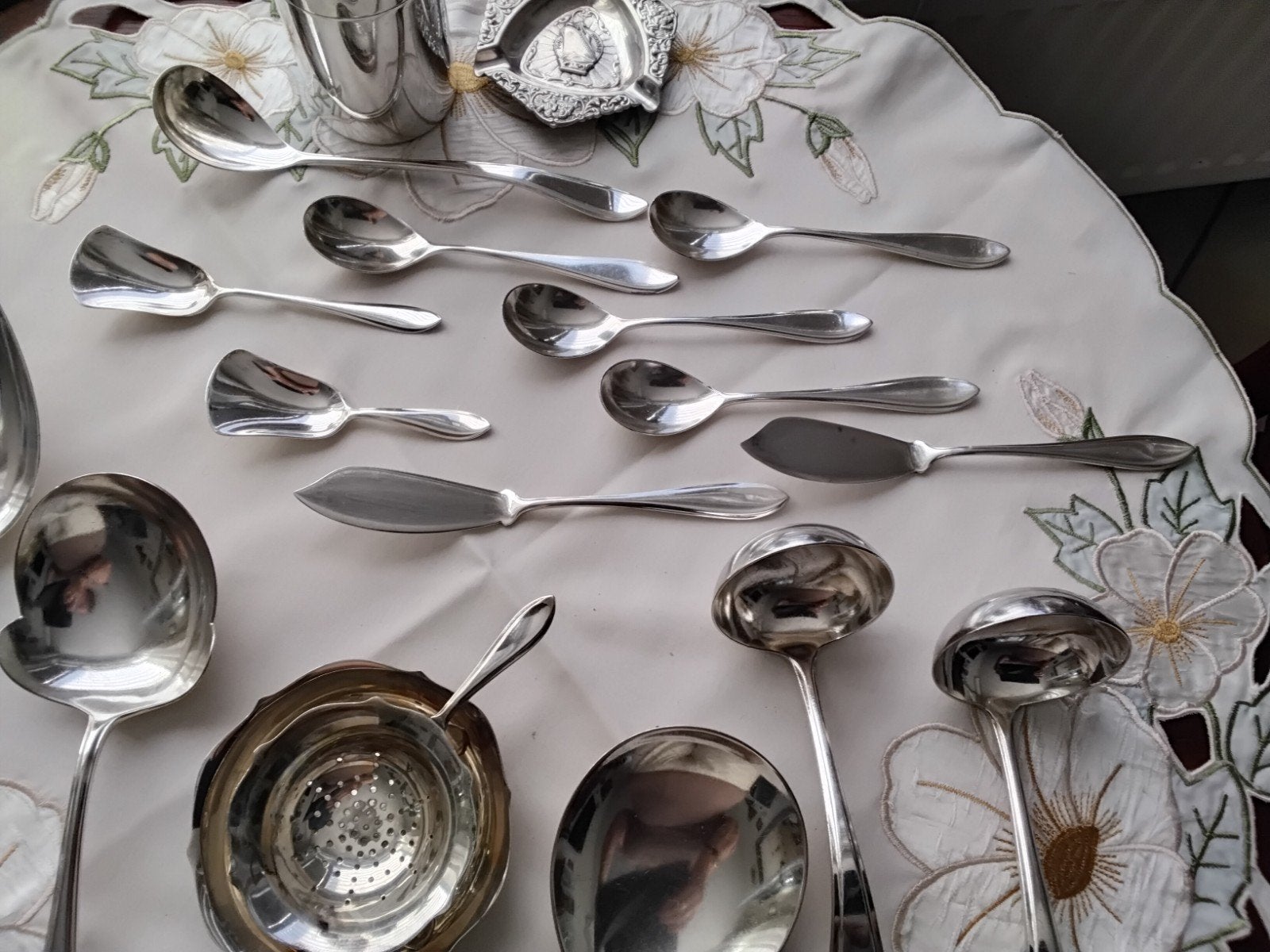 Prachtig tafel zilver Keltum (posthoorn), Ophalen of Verzenden, Zilver