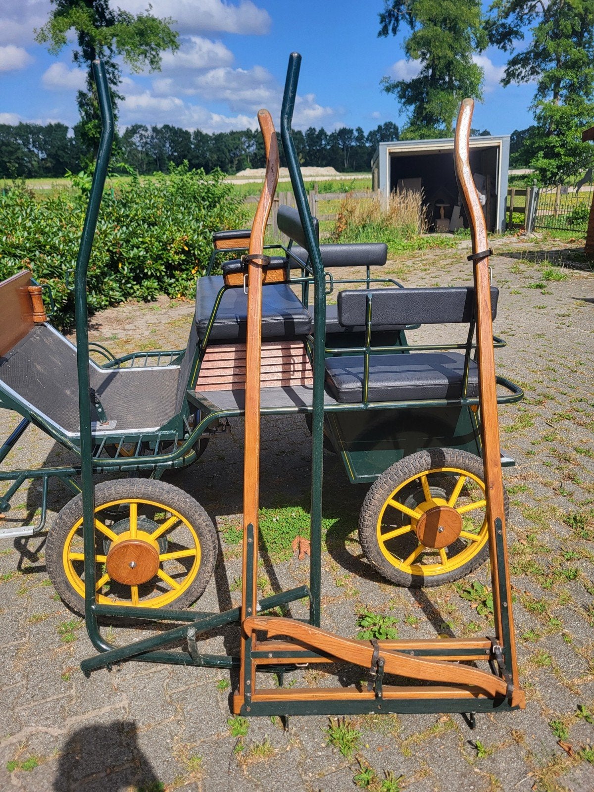 Nette 4-wielige ponykoets 16 inch, Overige typen, Pony