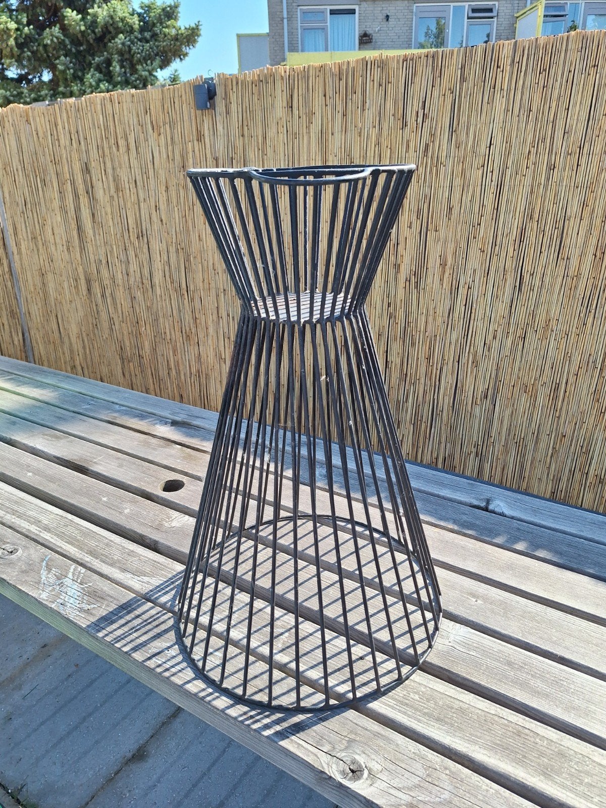 Leuke vuurkorf cq planten standaard, Ophalen