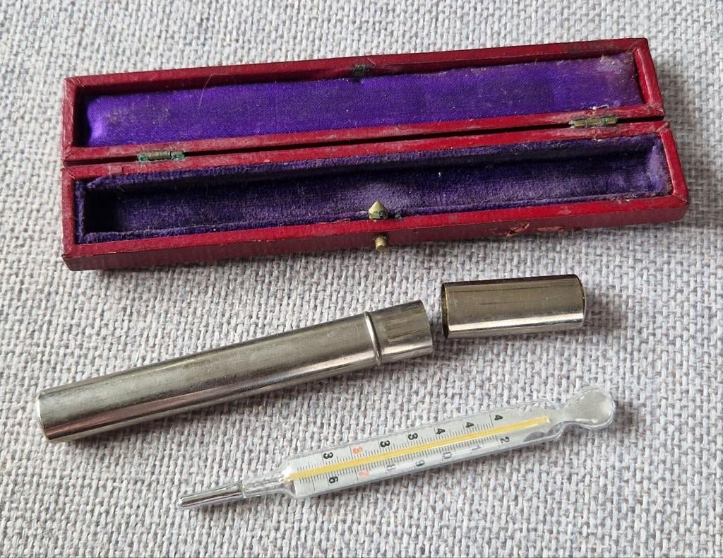 Thermometer antiek, Ophalen