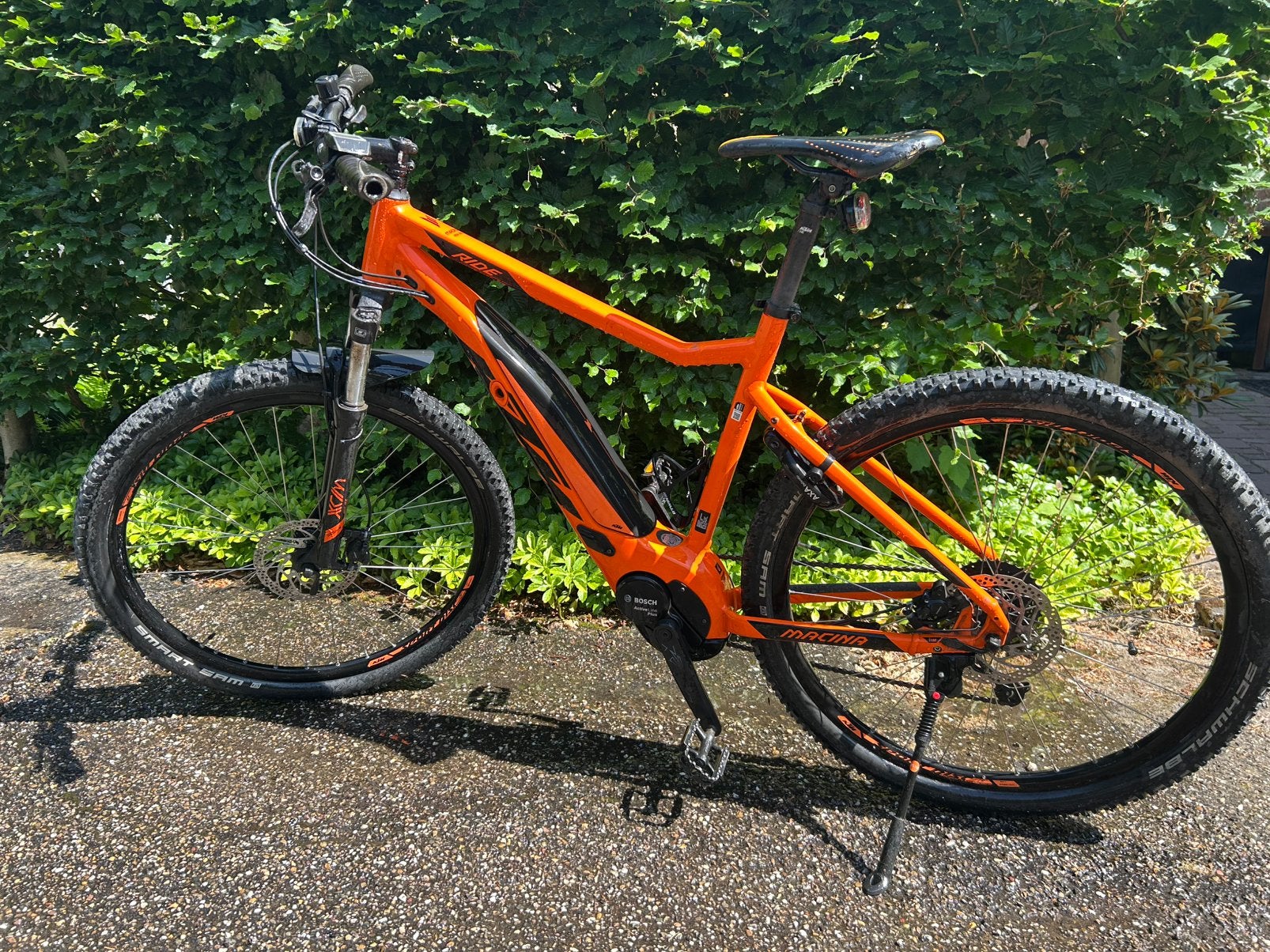KTM Macina Ride 291 E-Mountainbike, Fietsen en Brommers, Elektrische fietsen, Ophalen, Zo goed als nieuw, 50 km per accu of meer