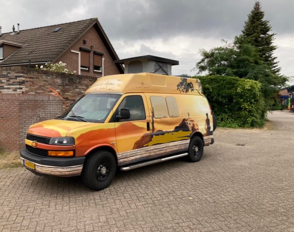 Hefdak pop-up dak Ford Ecoline chevrolet g-series, ., Nieuw, Ophalen of Verzenden, Crazycampers