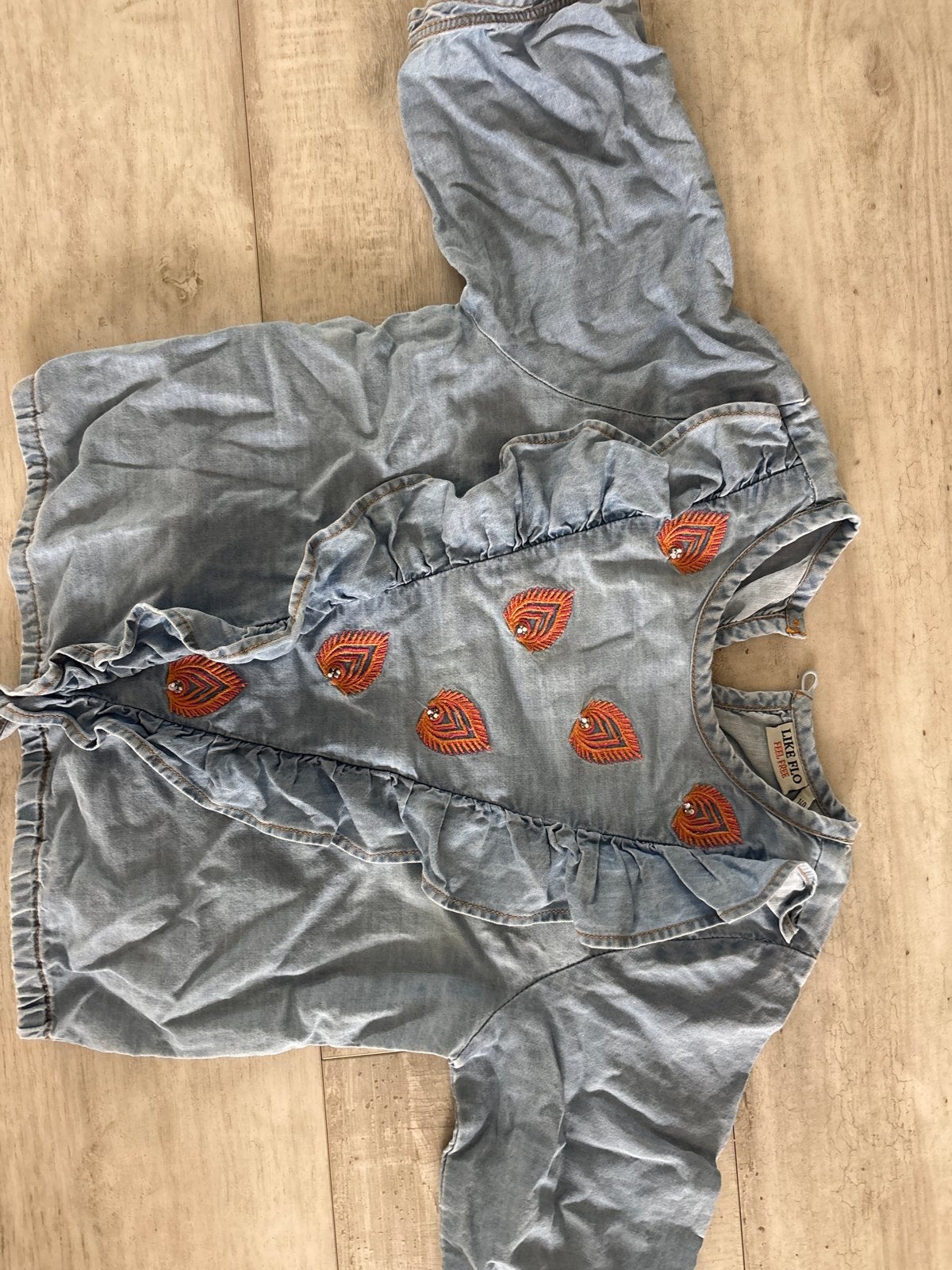 Like Flo shirtje, Kinderen en Baby's, Kinderkleding | Maat 140, Ophalen of Verzenden, Gebruikt, Meisje, Shirt of Longsleeve