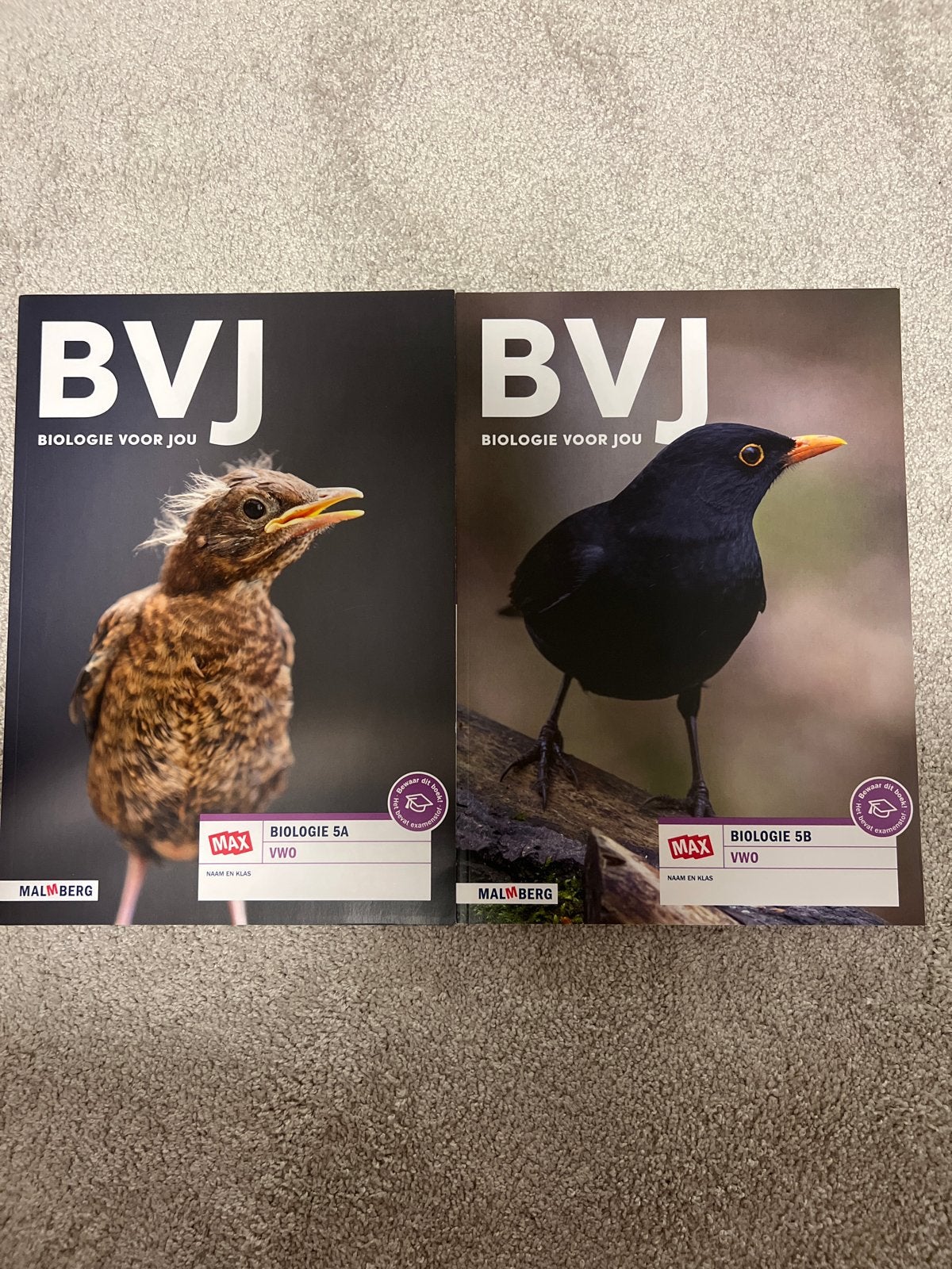 BVJ Biologie voor Jou 5A & 5B VWO Malmberg, Ophalen, Nieuw, VWO, Biologie