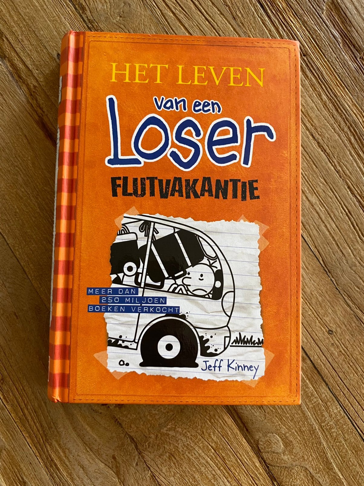 Jeff Kinney - Flutvakantie, Ophalen of Verzenden, Zo goed als nieuw, Jeff Kinney