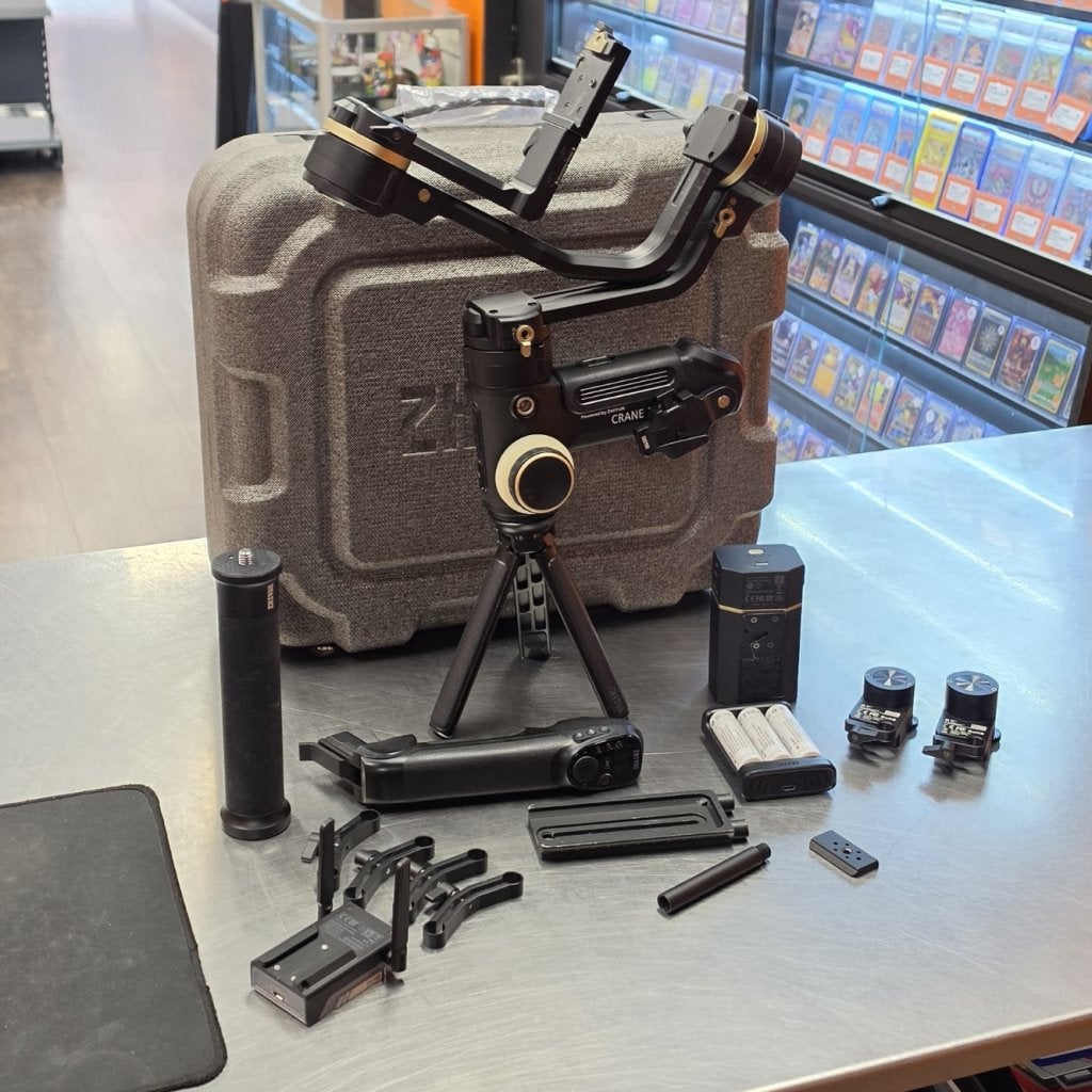 Zhiyun CR107 Crane 3S Pro Overcompleet, Flex Ltd., Zo goed als nieuw, https://flex.com/contact-us, Nobelstraat 10, 5807 GA Oostrum LB, Limburg, Nederland