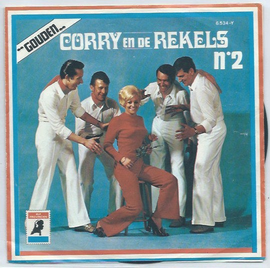 Corry en de Rekels- No. 2 Mijn stil verdriet, 7 inch, Ophalen of Verzenden, Zo goed als nieuw, Levenslied of Smartlap