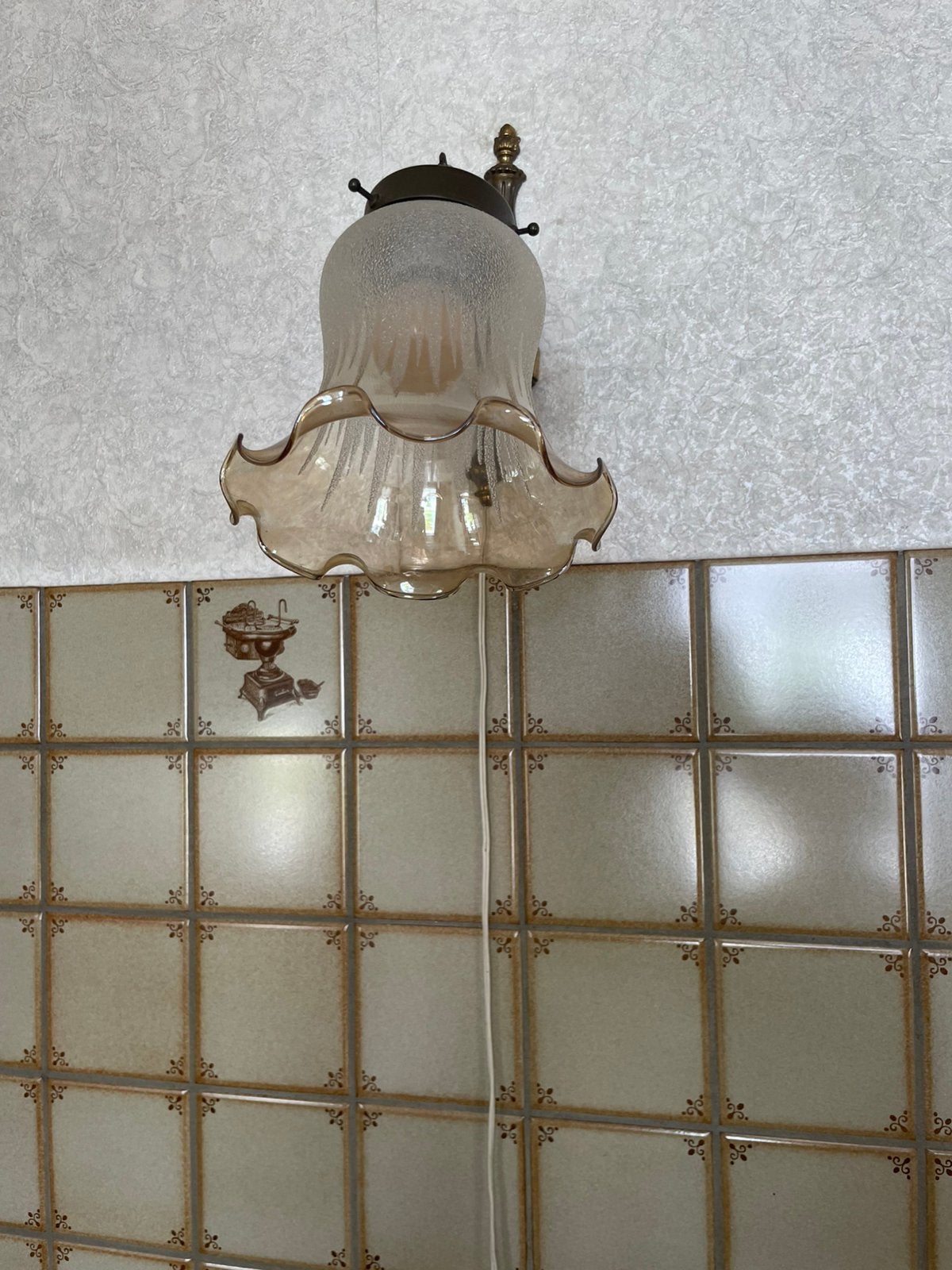 Vintage wandlamp, Ophalen