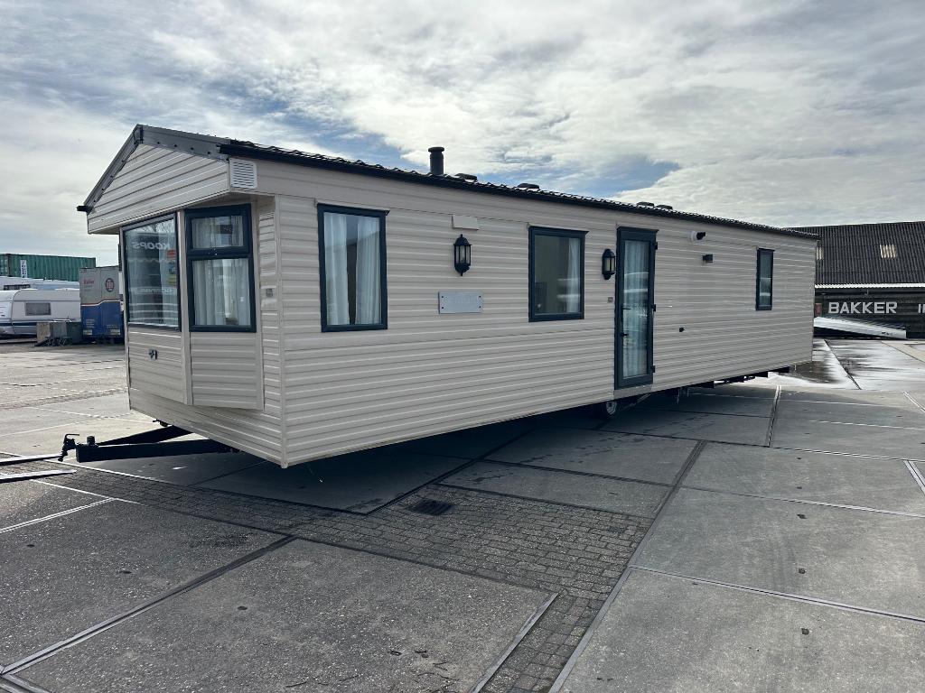 Chalet pannendak, CV Airco 2 slaapkamers incl. transport ♦️, Caravans en Kamperen, Tot en met 4