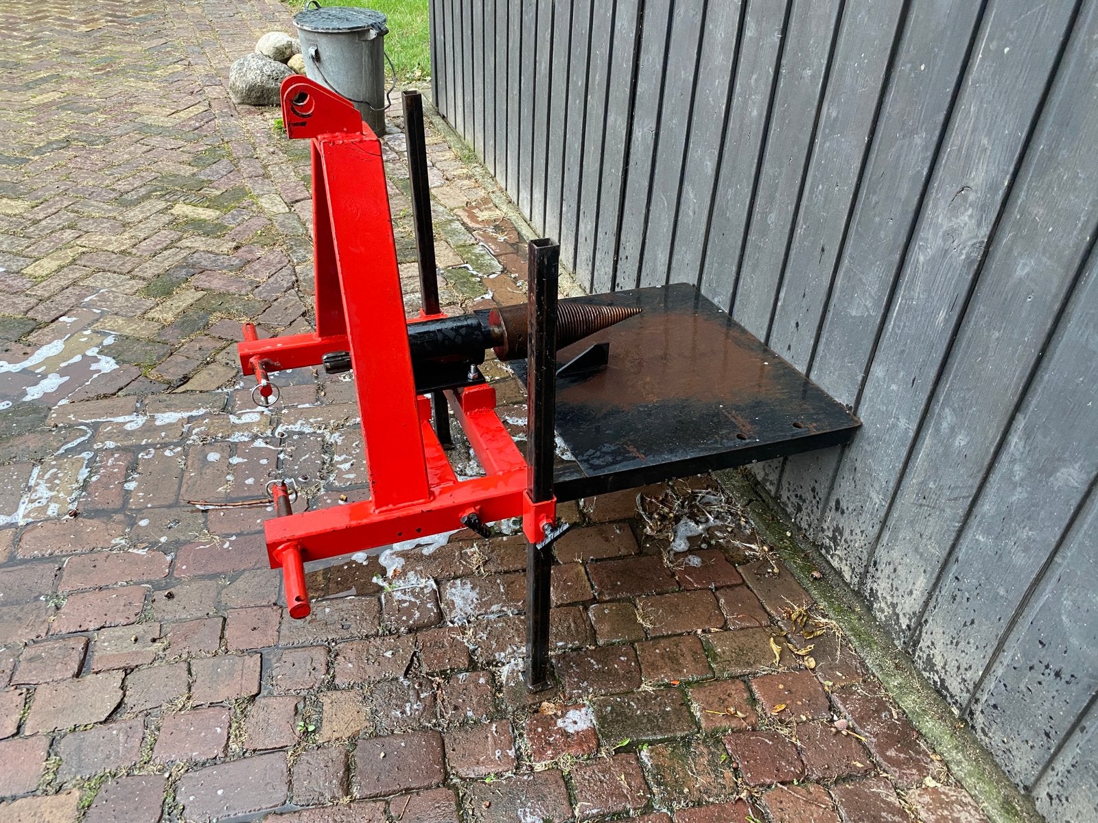 Houtklover kegel kegelkloofmachine kegelklover, Ophalen