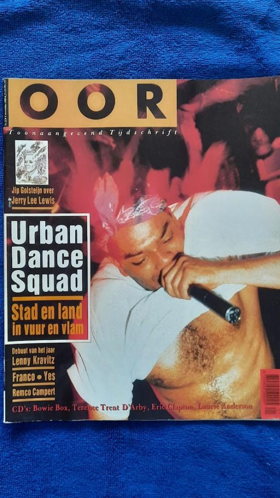 OOR 22-1989 UDS Lenny Kravitz Jerry Lee Lewis McCartney Yes, Boeken, Ophalen of Verzenden, Zo goed als nieuw, Muziek, Film of Tv