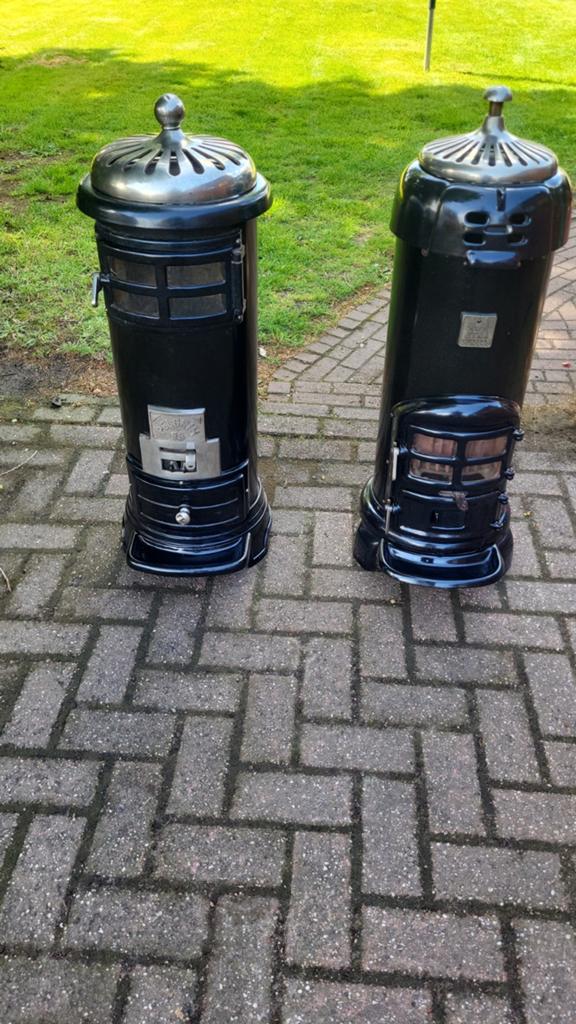 Mooie Pelgrim en Etna houtkachel in zeer goede staat!, Huis en Inrichting, Kachels, Ophalen, Gebruikt, Houtkachel, Vrijstaand