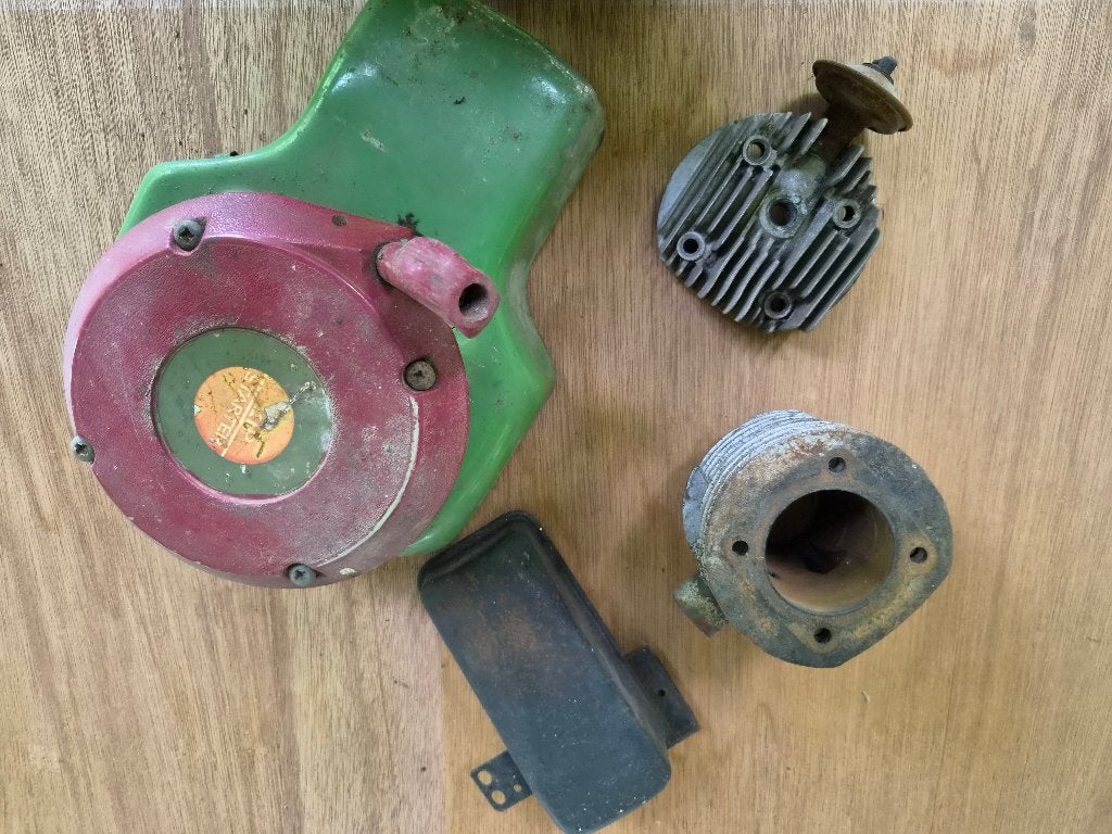 Onderdelen Victa grasmaaier, Tuin en Terras, Ophalen, Gebruikt, Benzine-grasmaaier, Victa