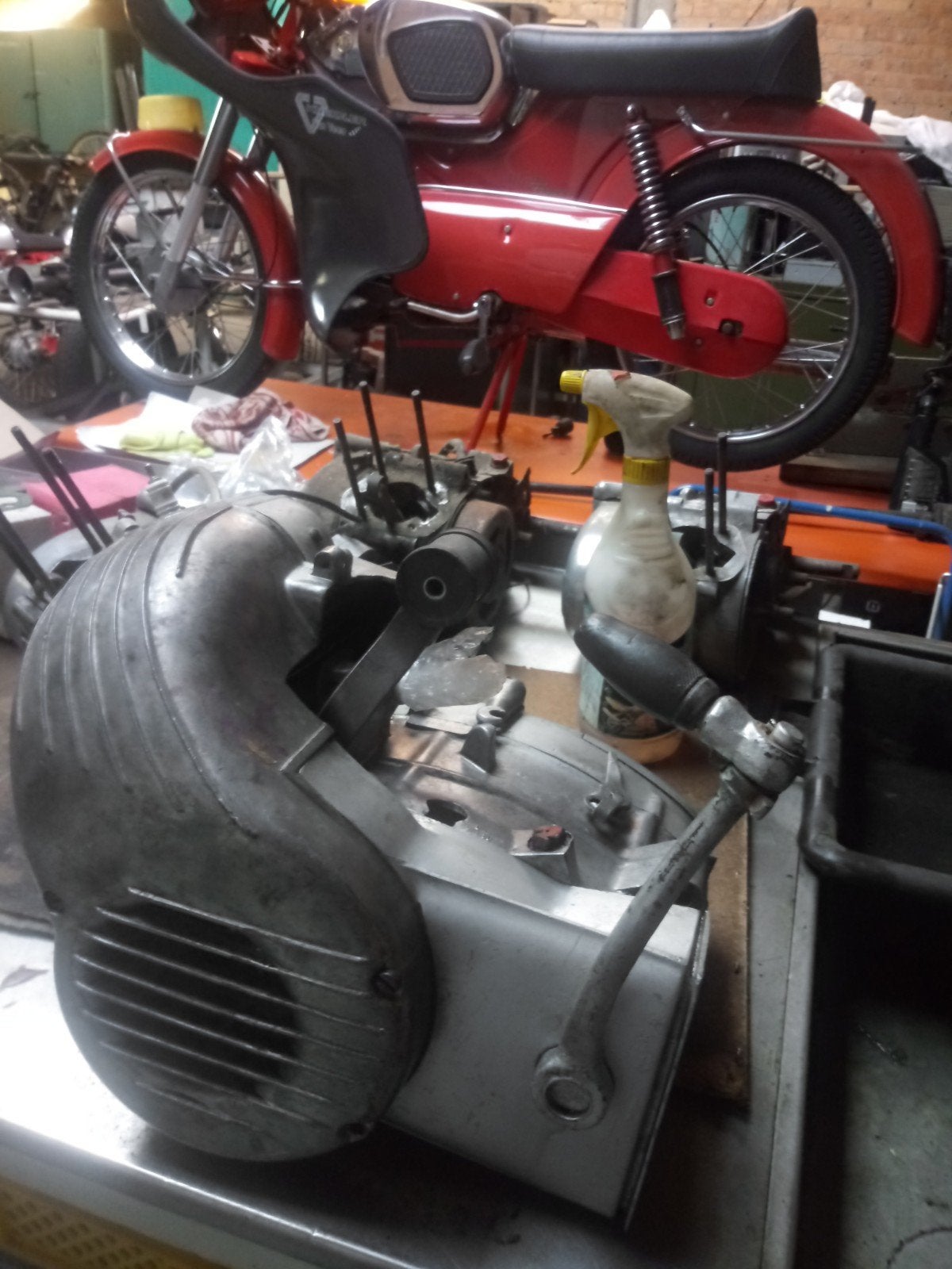 te koop...originele.zundapp wielen en bella blok, Ophalen, Gebruikt, Overige typen
