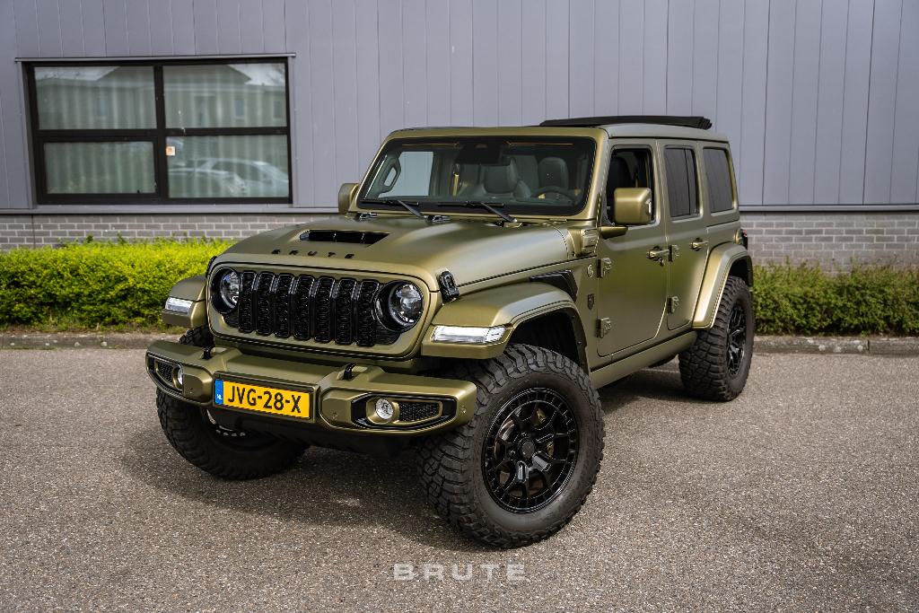 Custom gebouwde BRUTE Jeep - one of a kind, Auto's, Jeep, Automaat, Met garantie (alle), Vierwielaandrijving, Hybride Elektrisch/Benzine