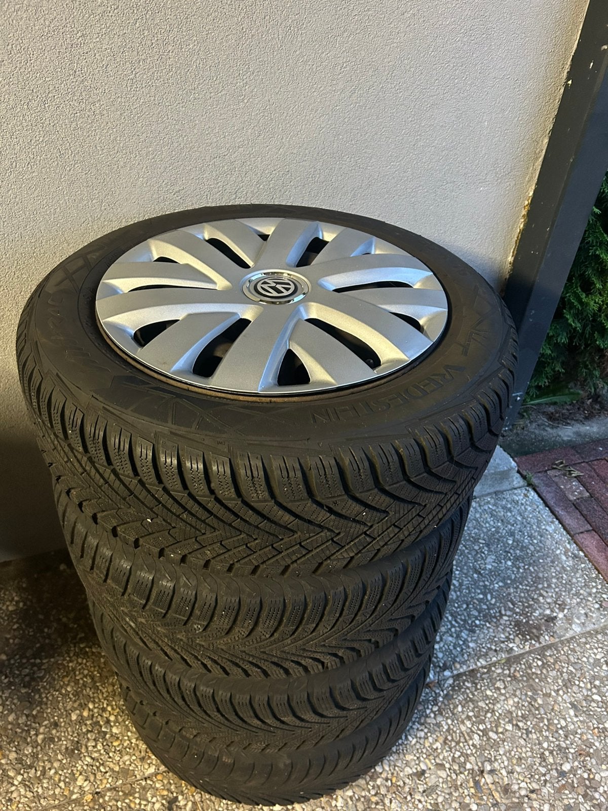 16” Orig Staal VW Caddy Golf 7 8 GTI GTD velgen Winterbanden, Ophalen, Audi