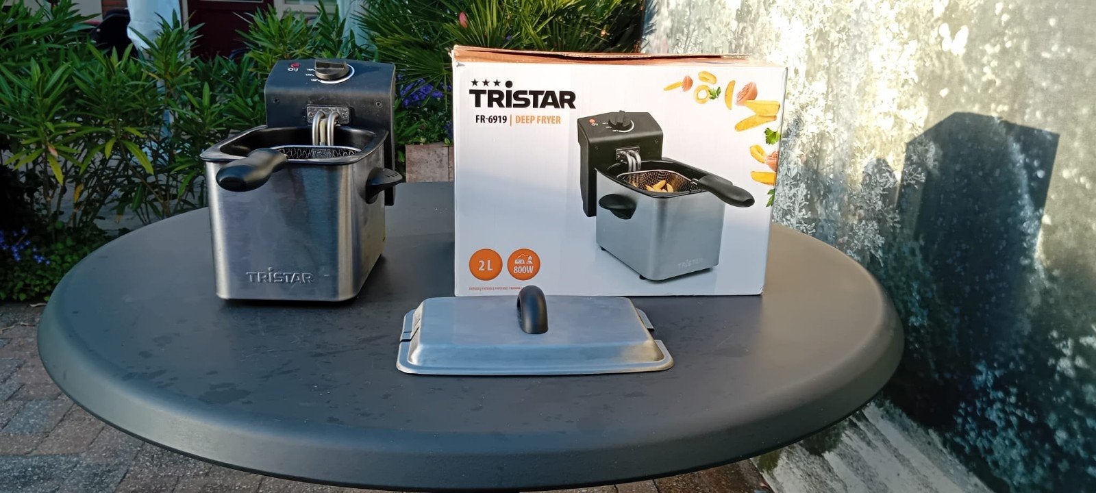 Tristar FR-6919 Deep Fryer - Zo goed als nieuw, 1 tot 2 liter, Ophalen of Verzenden, Zo goed als nieuw, Uitneembare binnenpan