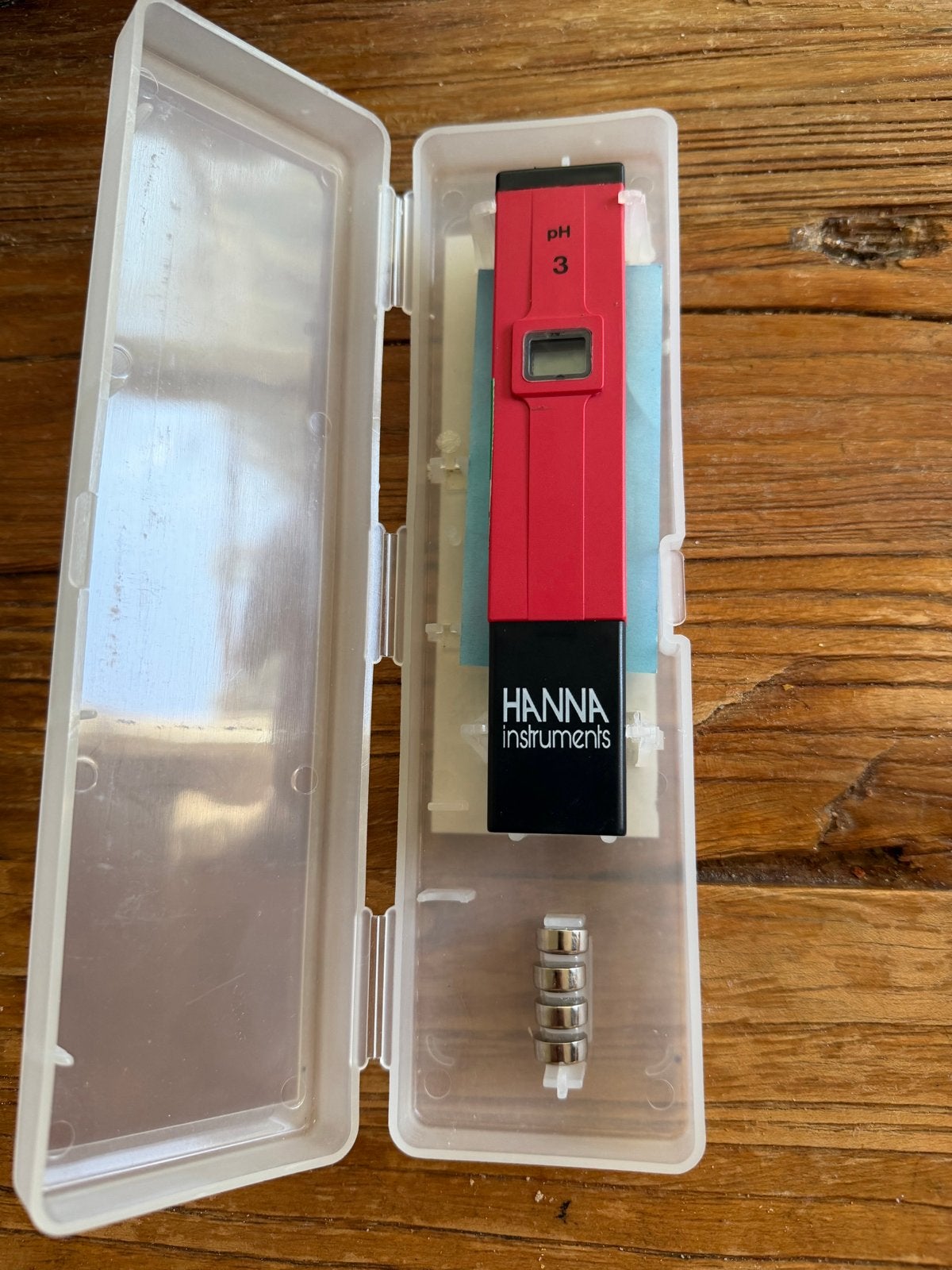 Hanna phep 3 pH meter - Lab, zwemwater, aquarium, Ophalen of Verzenden, Zo goed als nieuw, Vocht of Vloeistof
