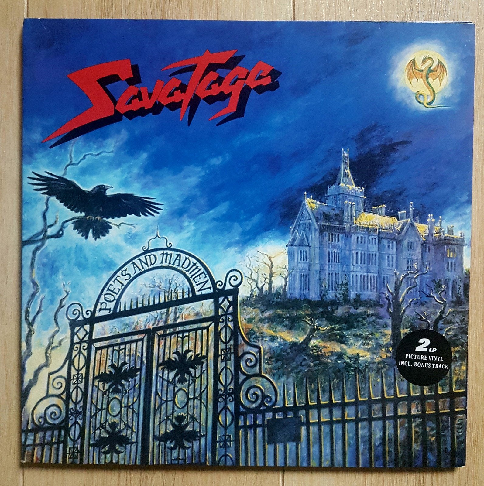 Savatage - Poets & madmen 2 lp prog rock Oliva COLLECTORS!, Ophalen of Verzenden, Zo goed als nieuw