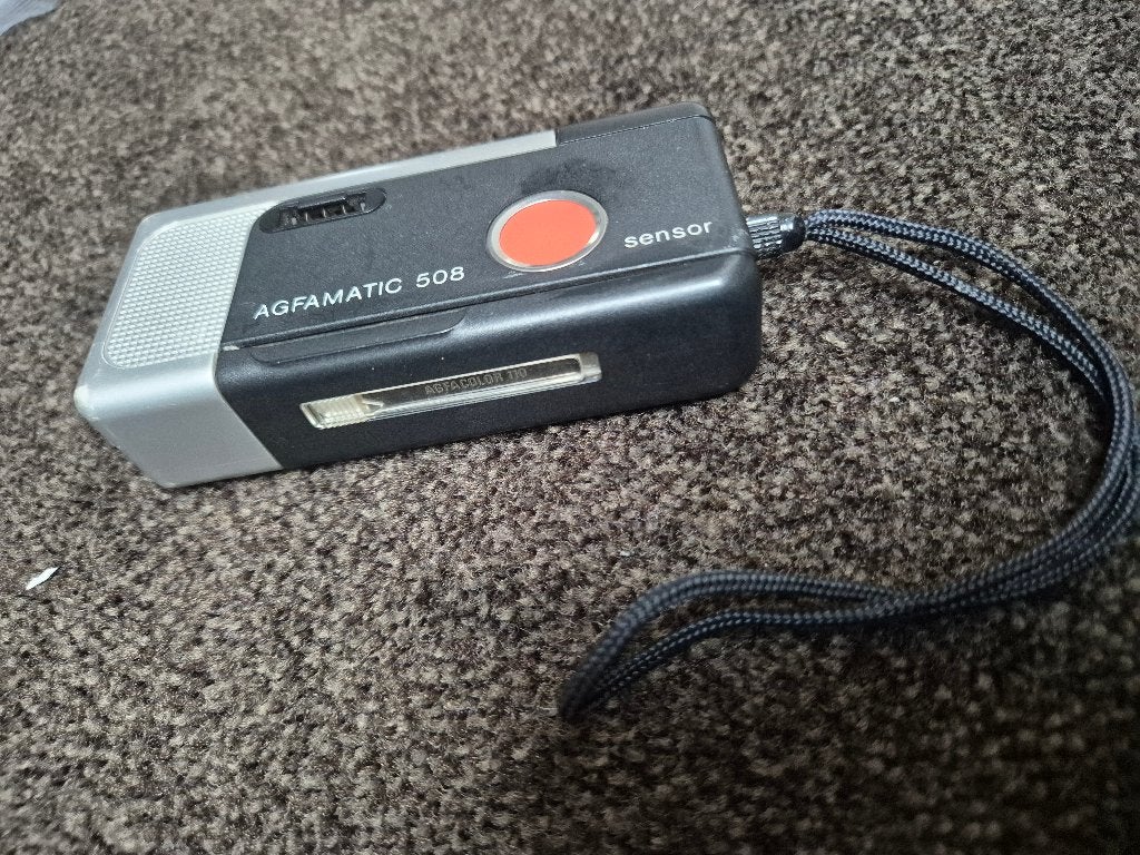 pocket camera agfamatic 508, Ophalen of Verzenden, Gebruikt, Compact, Overige Merken