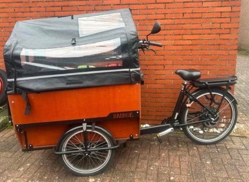 Babboe Max-E (6-Persoons) –inc. accessoires - Zeer Compleet!, Fietsen en Brommers, Fietsen | Bakfietsen, 4 kinderen of meer, Elektrisch