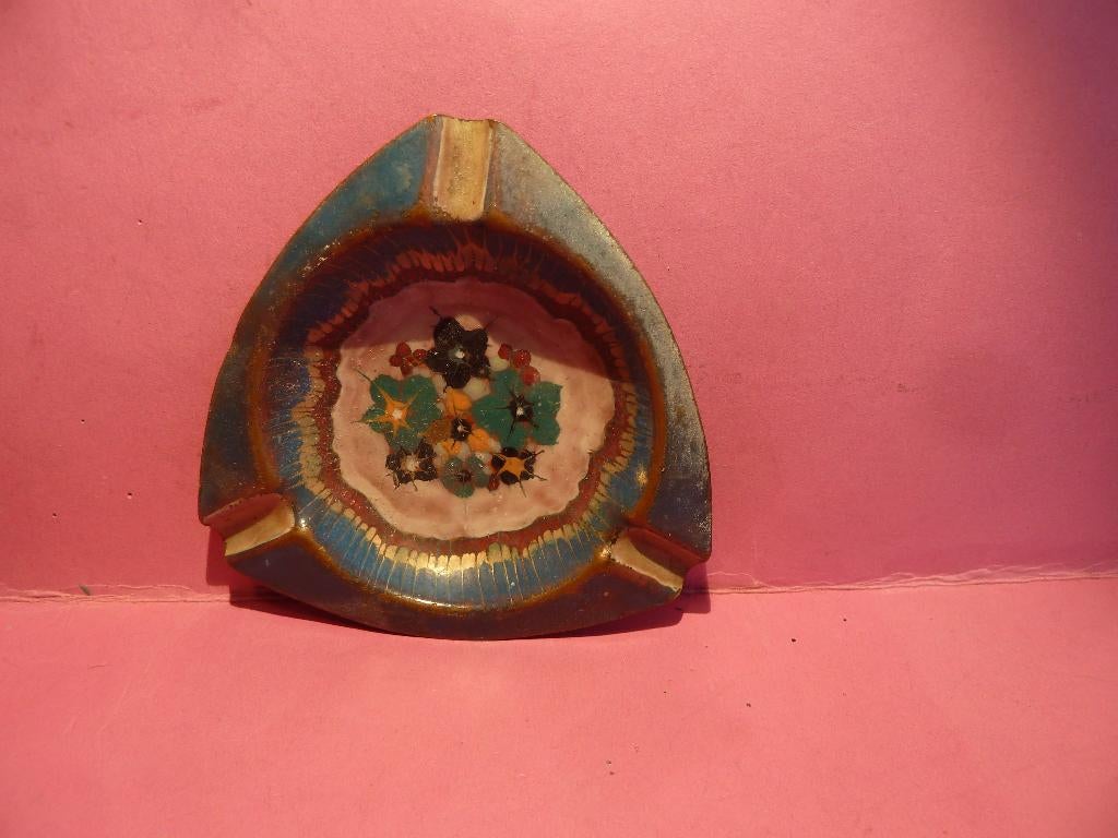KOPEREN VOOROORLOGSE ASBAKJE, Antiek en Kunst, Antiek | Koper en Brons, Ophalen of Verzenden, Koper