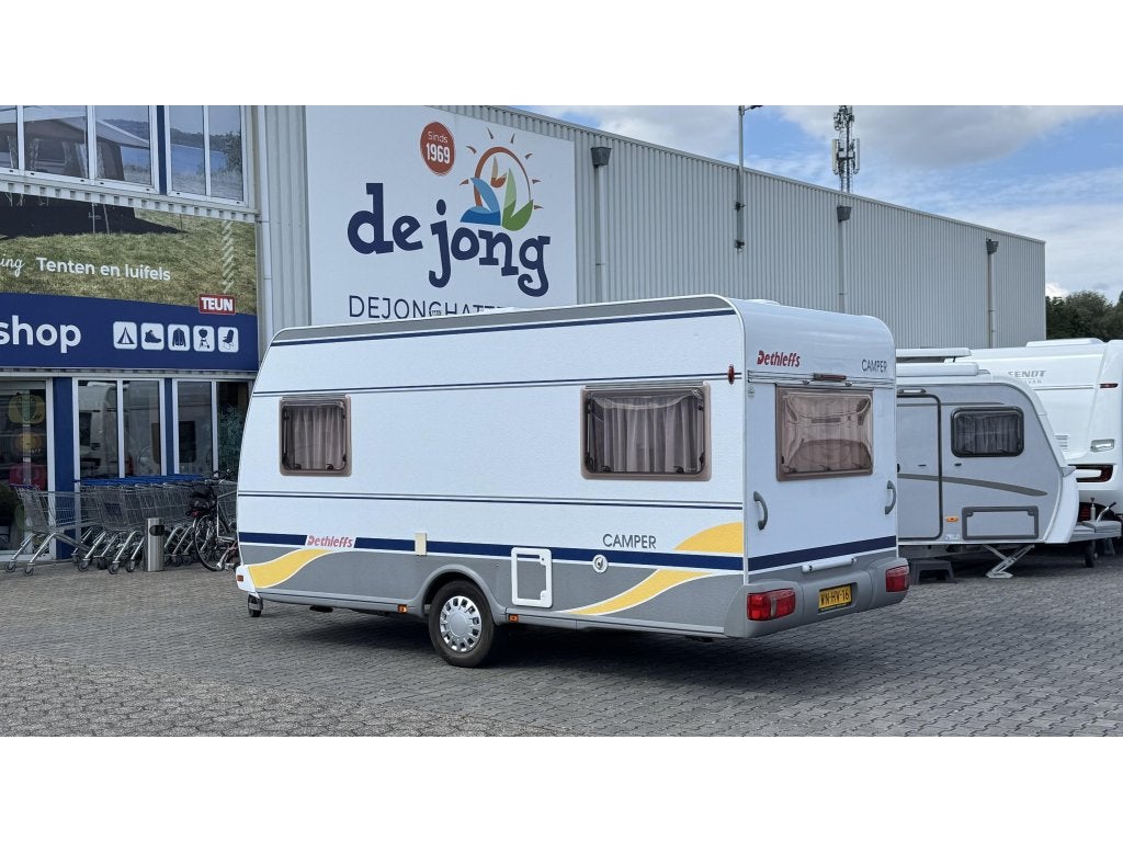 Dethleffs Camper 430 DB - Voortent, Caravans en Kamperen, Schokbreker, Rondzit, Bedrijf, 750 - 1000 kg