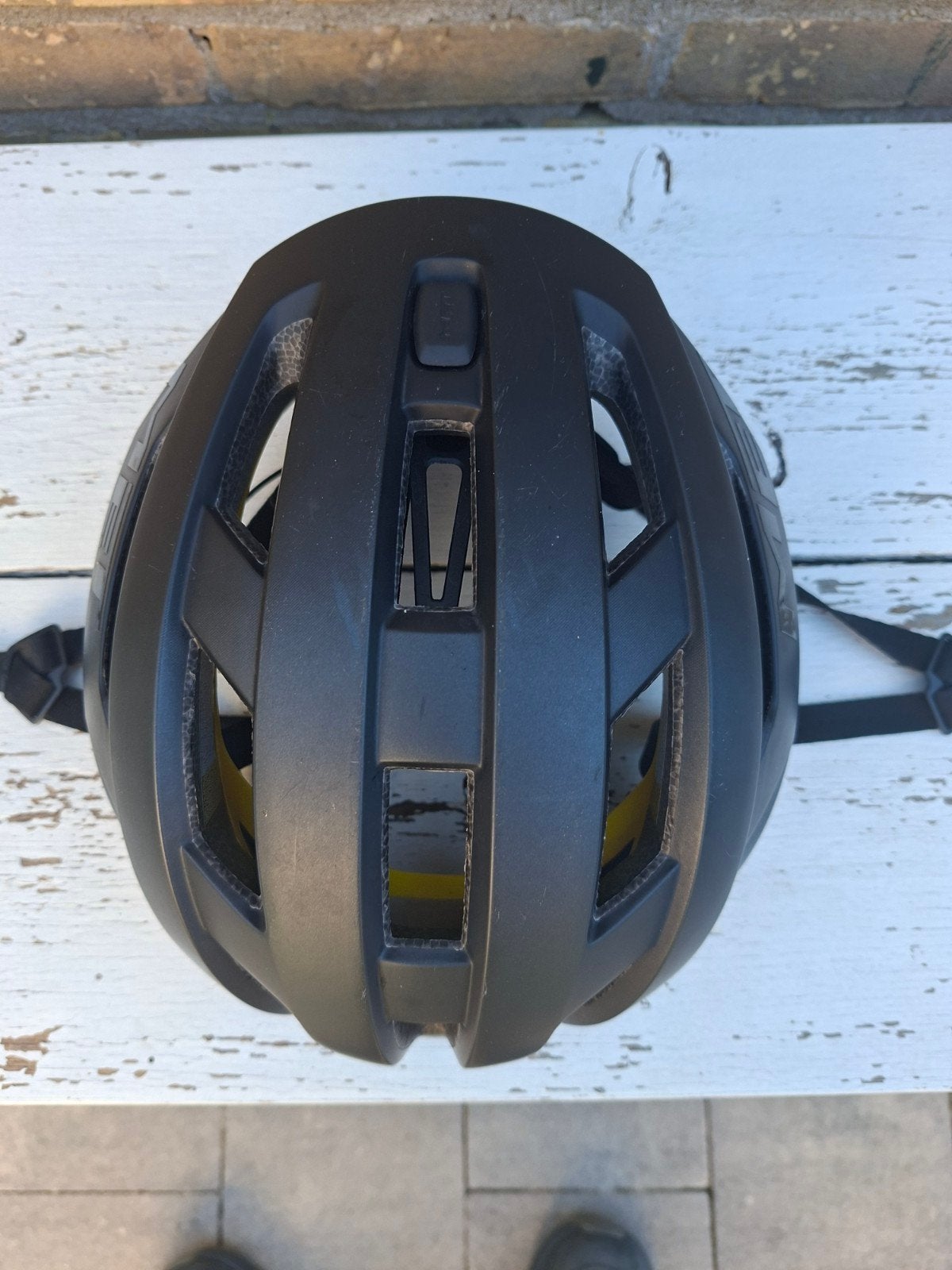 MET Vinci MIPS Fietshelm Zwart Maat L (58-61 cm), Fietsen en Brommers, Fietsaccessoires | Fietshelmen, Gebruikt, Ophalen of Verzenden