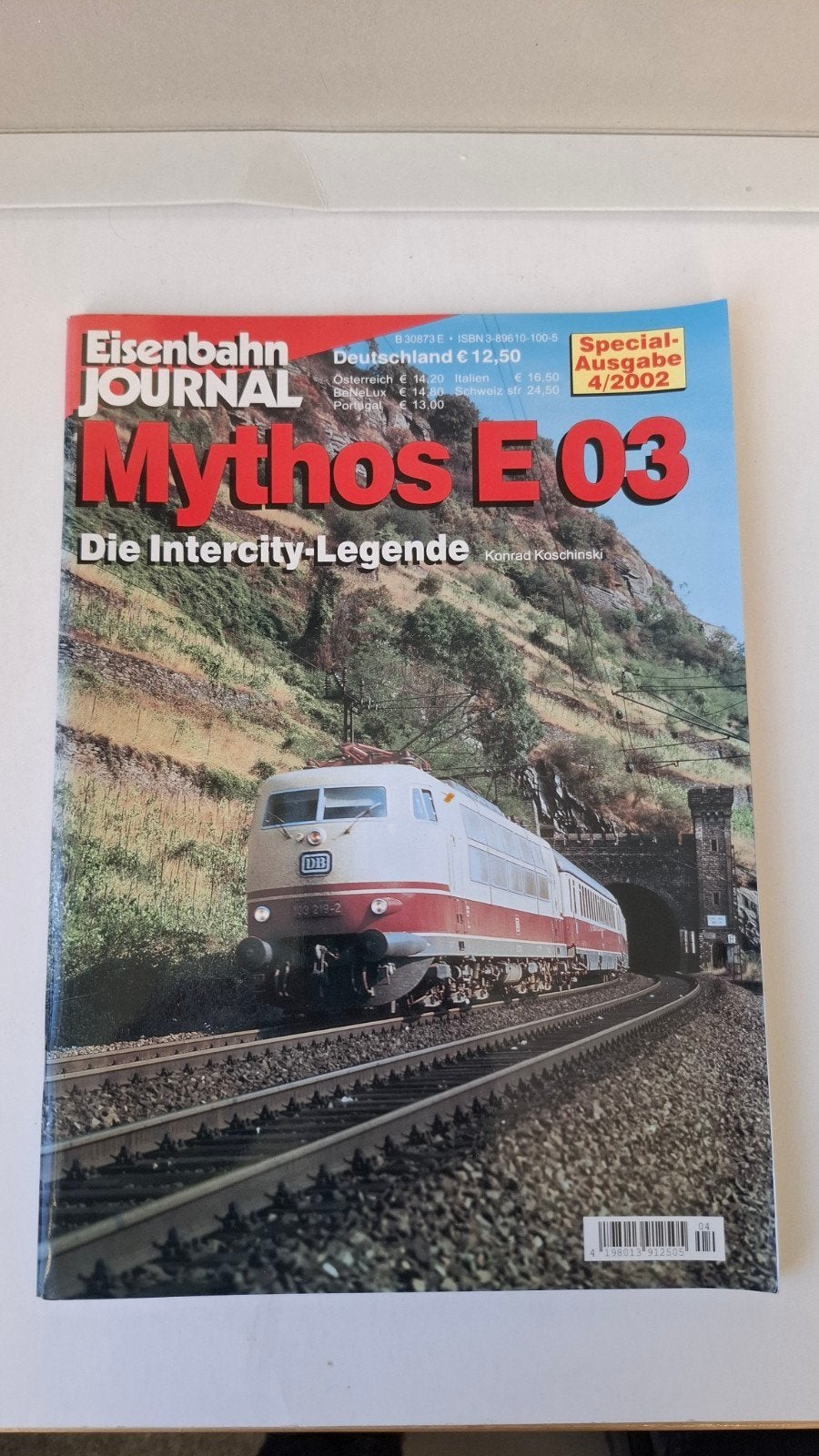 Eisenbahn Journal locomotief E03 DB, BR 103, blad 90 blz., Ophalen of Verzenden, Gelezen