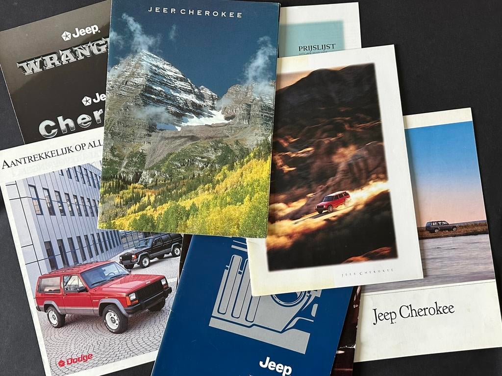 Jeep Cherokee Classic/Limited documentatie, Ophalen of Verzenden, Gebruikt, Auto's