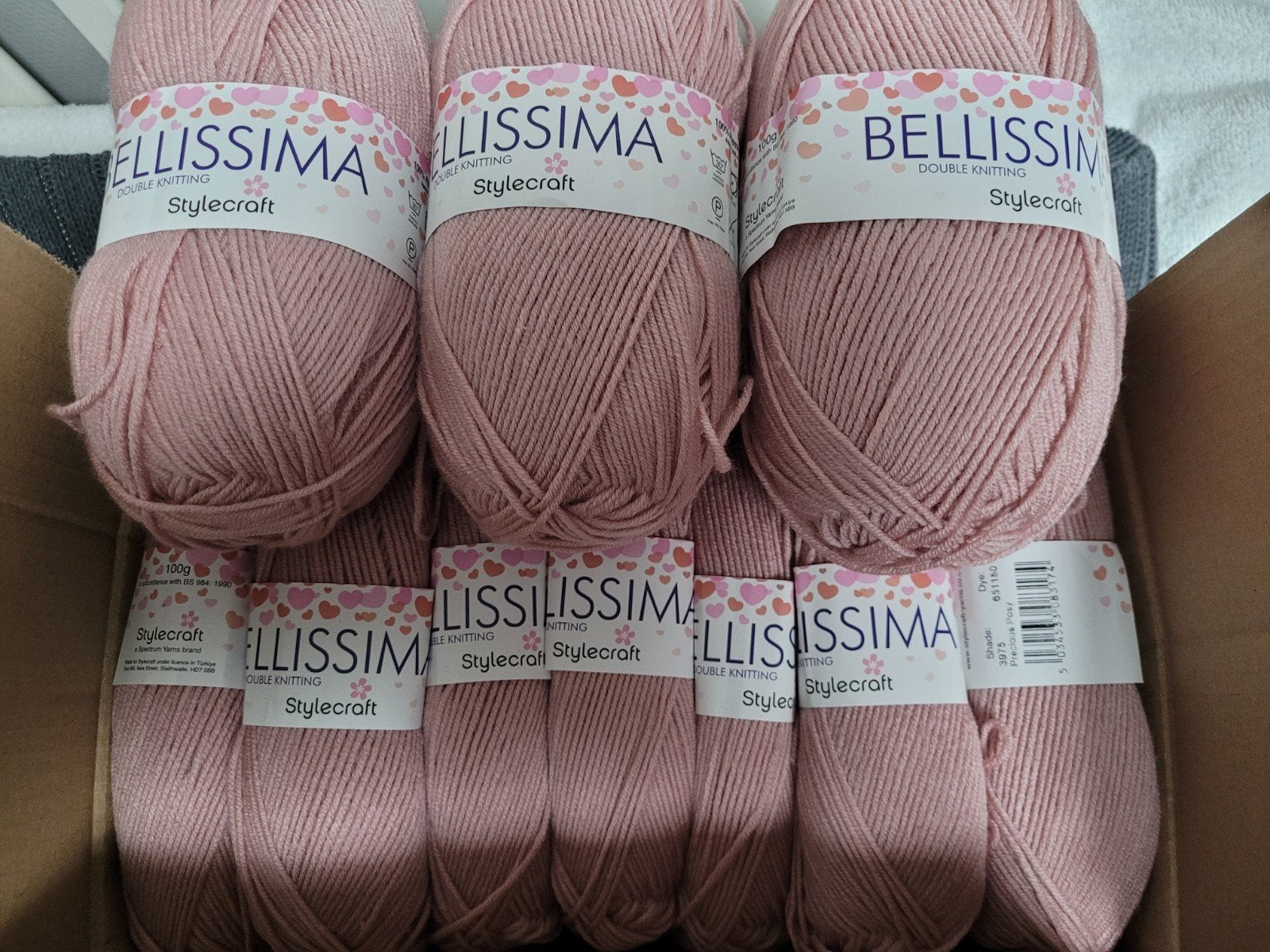 Stylecraft Bellissima DK Garen - Precious Rose (10 bollen), Verzenden, Nieuw, Breien of Haken