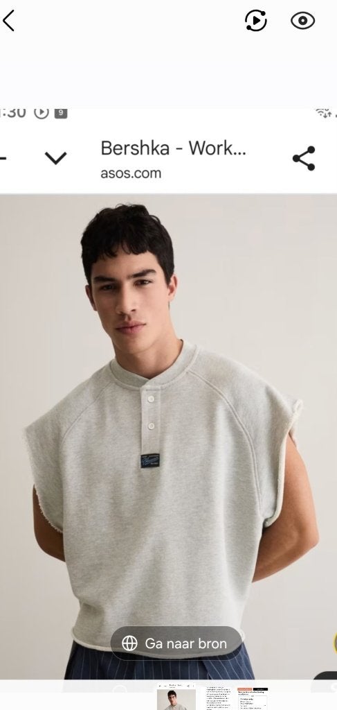 T shirt, Kleding | Heren, T-shirts, Verzenden, Zo goed als nieuw, Overige maten, Grijs