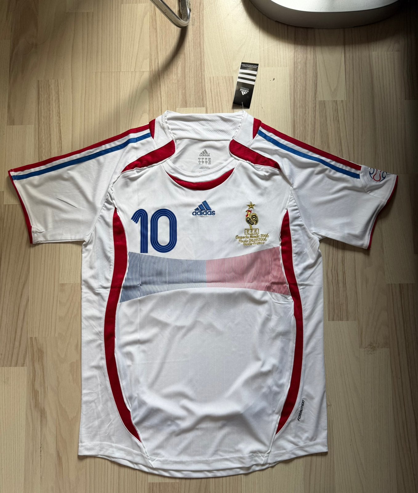 Zidane Frankrijk retro 2006 wk, Ophalen of Verzenden, Nieuw, Shirt