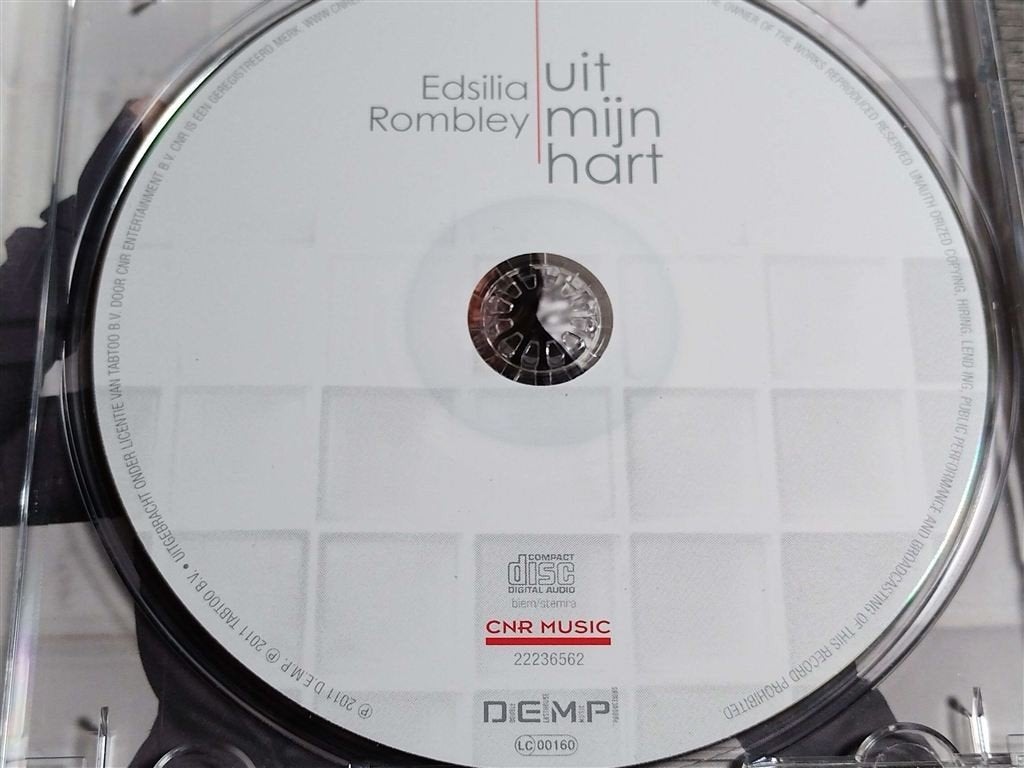 Edsilia Rombley ‎– Uit Mijn Hart, Ophalen of Verzenden, Gebruikt, Levenslied of Smartlap