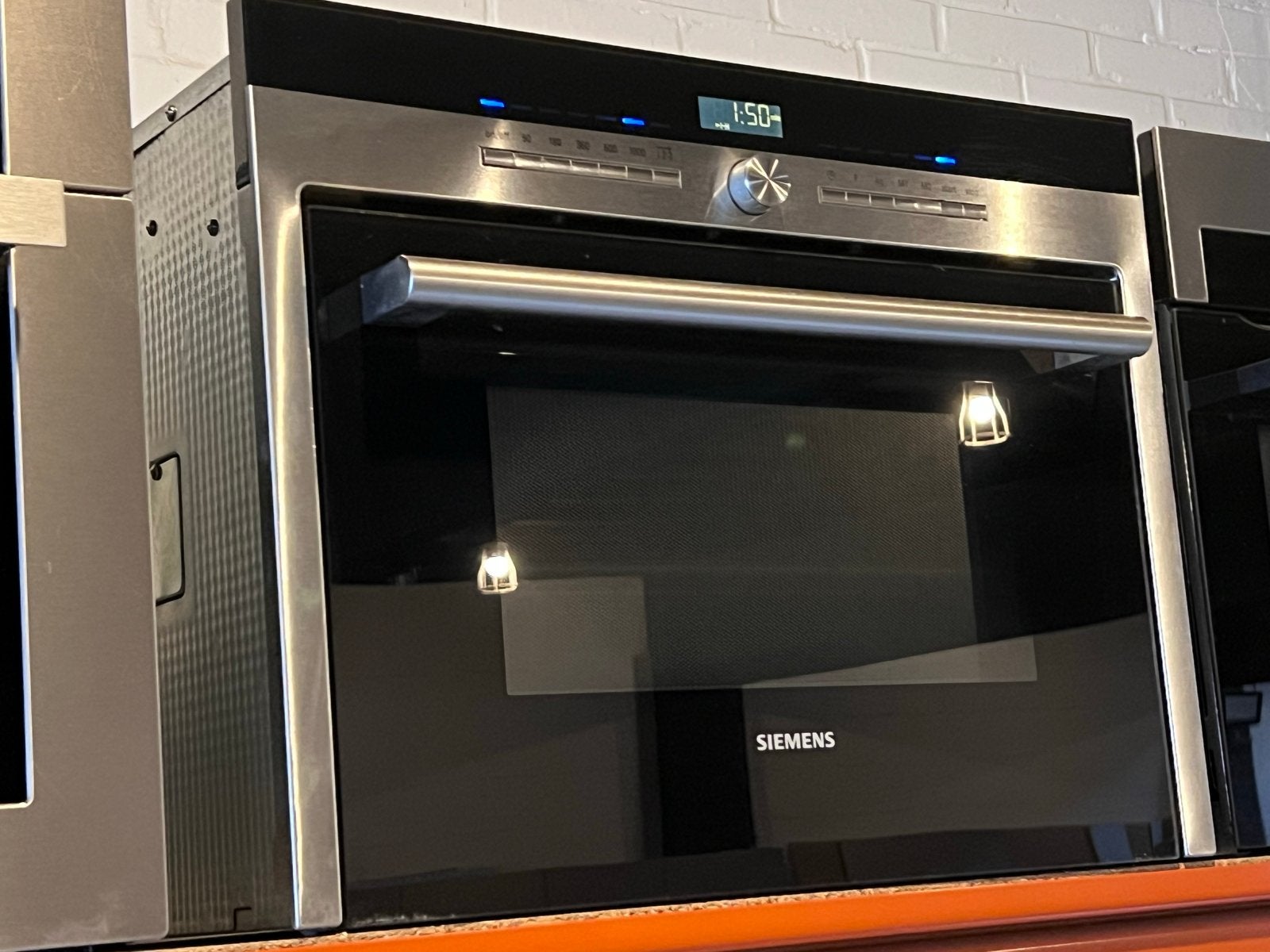 Siemens inbouw solo magnetron 45cm - Zo goed als nieuw, Ophalen of Verzenden, Inbouw, 45 tot 60 cm, Magnetron