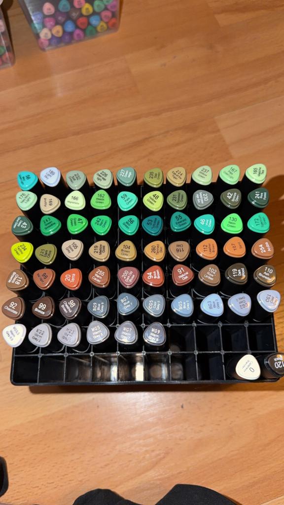 Deco Time alcohol markers set, Hobby en Vrije tijd, Ophalen, Nieuw, Potlood of Stift