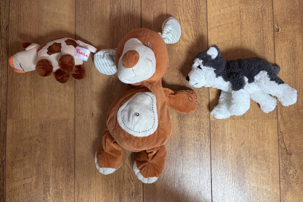 Diverse knuffels, Overige merken, Overige karakters, Zo goed als nieuw, Wasbaar