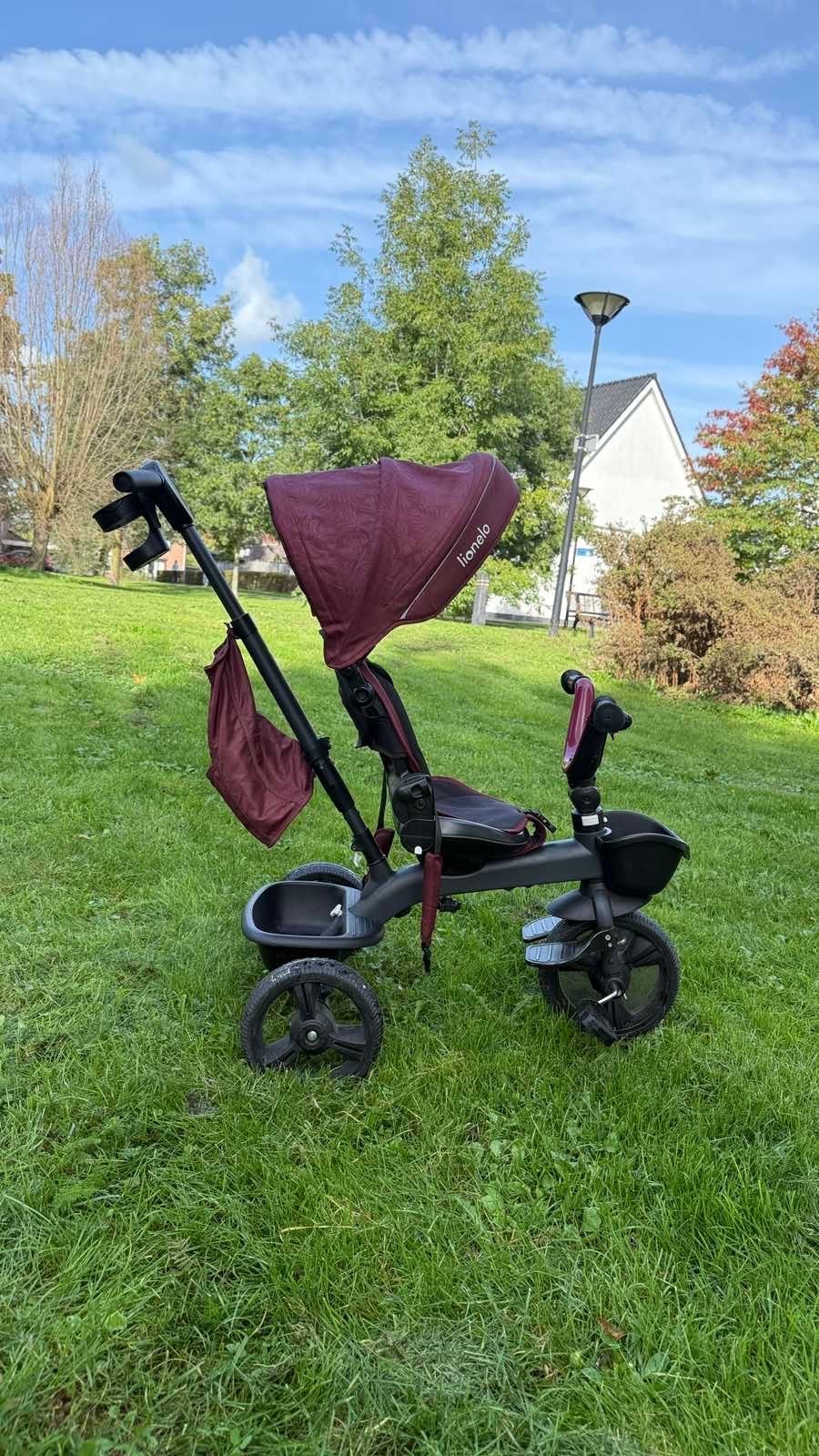 Lionelo Kinderfiets/Driewieler - Perfect voor groeiende kids, Ophalen, Zo goed als nieuw, Duwstang