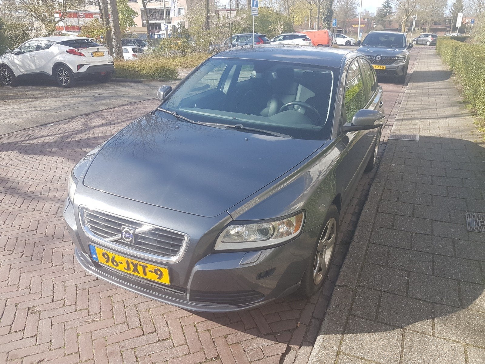 Volvo S40 | 2007 | Benzine 1.8 Flexifuel | Import | LEES ADV, Auto's, Voorwielaandrijving, 1263 kg, 125 pk, Zwart