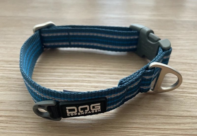 Dog Copenhagen halsband blauw S, Ophalen of Verzenden, Zo goed als nieuw