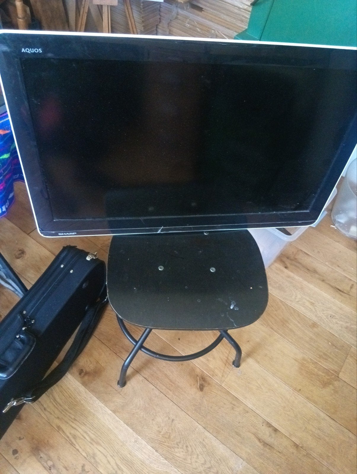 Sharp Aquos LCD TV - Gebruikt, Ophalen, Gebruikt, 50 Hz, Minder dan 40 cm