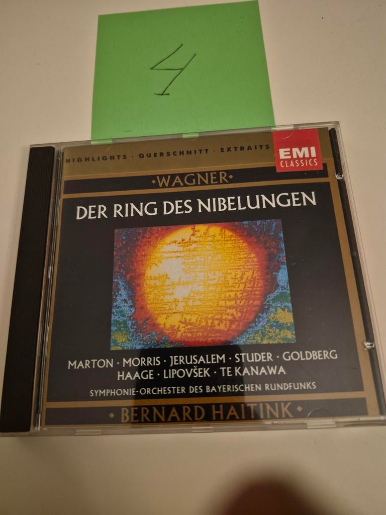 Wagner - Der Ring des Nibelungen (EMI Classics CD), Cd's en Dvd's, Cd's | Klassiek, Ophalen of Verzenden