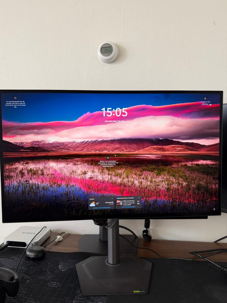 Gigabyte MO27Q28G 1440p oled 27 inch, Computers en Software, Monitoren, IPS, Minder dan 1 ms, Zo goed als nieuw, HDMI