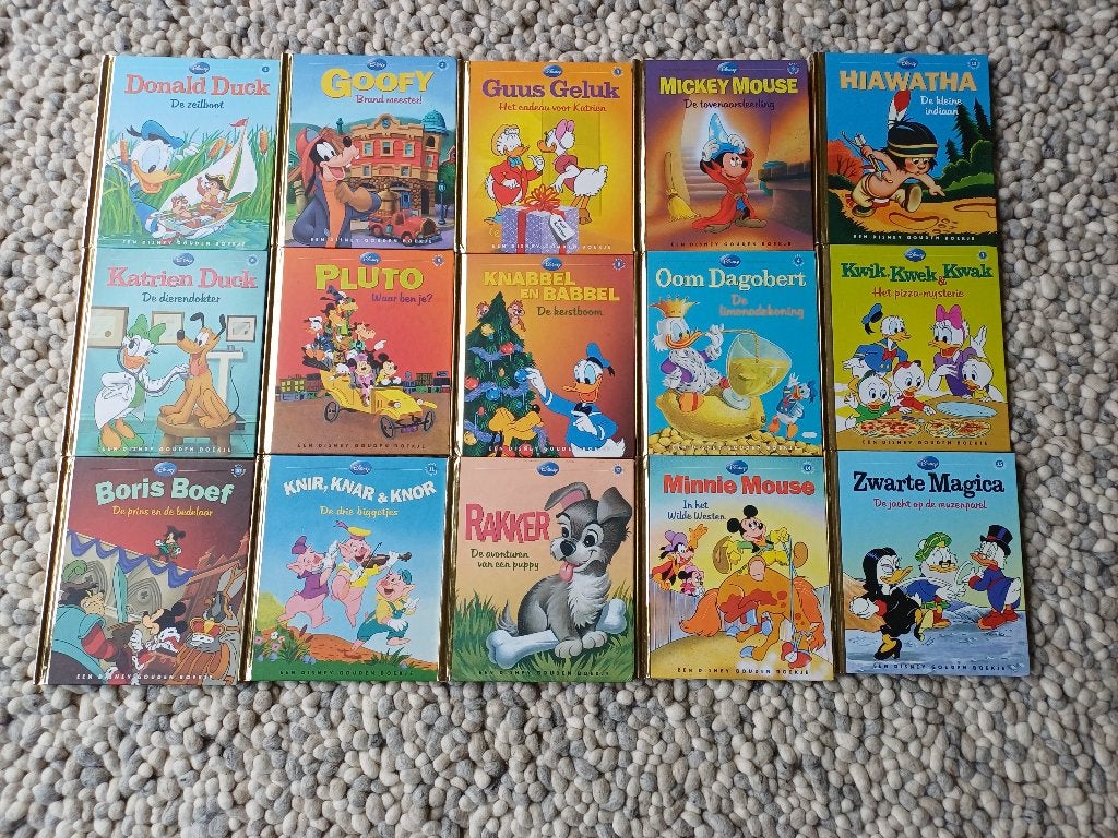disney gouden boekjes 15 stuks, Boeken, Ophalen of Verzenden, Zo goed als nieuw, Sprookjes, Disney
