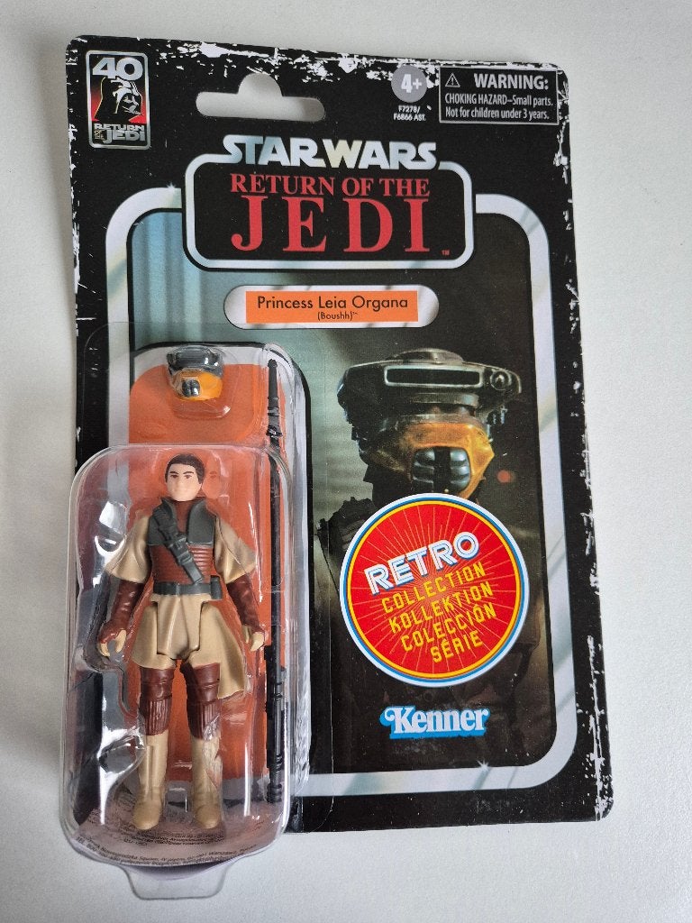 Star Wars Retro Collection Princess Leia Organa Boushh, Ophalen of Verzenden, Nieuw, Actiefiguurtje