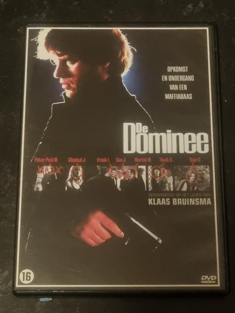 De Dominee DVD - Misdaadfilm over Klaas Bruinsma, Vanaf 16 jaar, Ophalen of Verzenden, Zo goed als nieuw, Maffia en Misdaad