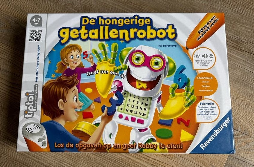 Ravensburger Tiptoi De Hongerige Getallenrobot - Nieuw, Ophalen of Verzenden, Nieuw, Rekenen