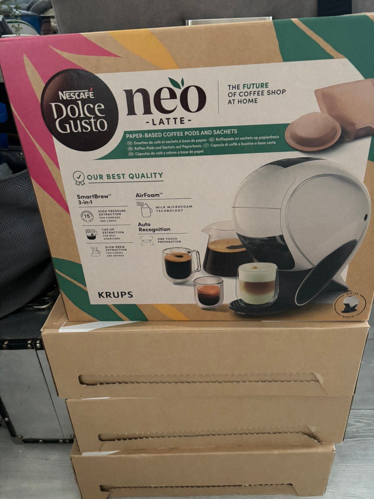 KRUPS NESCAFÉ Dolce Gusto -, 4 tot 10 kopjes, Ophalen of Verzenden, Nieuw, Espresso apparaat